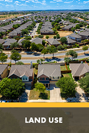 houses on a street in a neighborhood